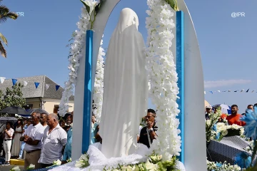 Messe des pêcheurs,assomption, 15 août 2018 à Saint-Paul