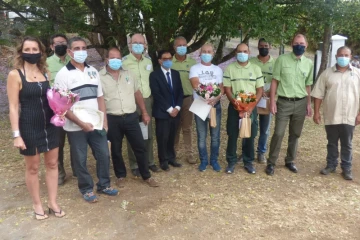 Office national des forêts : neuf agents reçoivent la médaille d'honneur agricole 