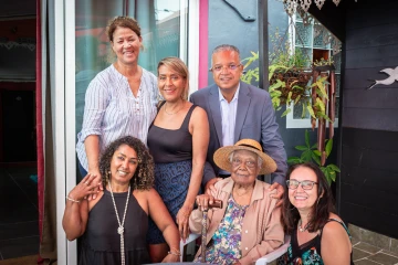 Le Département: Cyrille Melchior à la rencontre des centenaires