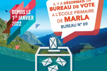 Inscription sur les listes électorales à Marla, Mafate