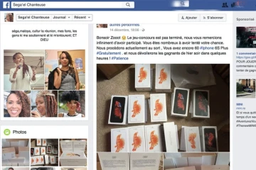 Usurpation d'identité - Séga'el et Kendji Girac ne distribuent pas d'Iphone 6 S