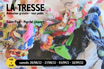 La Tresse : des ateliers de tressage collectif organisés à Saint-Paul 