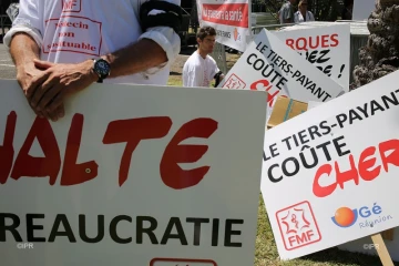 Manifestation des professionnels de santé