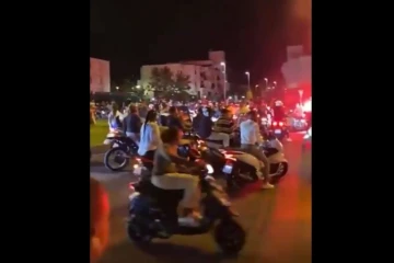 défilé moto le port nouvel an 2021