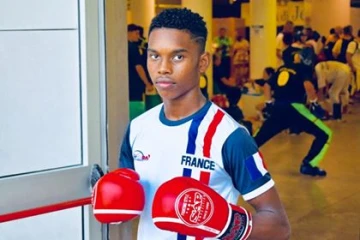 Xavier Fandinaka, vice champion du monde de kick boxing