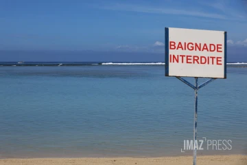 baignade interdite à l' hermitage 