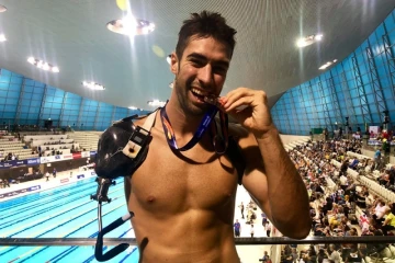 Laurent Chardadr, natation handisport, Mondial, londres, recordman d'Europe
