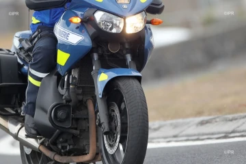 motard de la gendarmerie