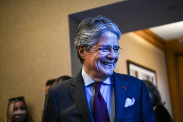 Le président équatorien Guillermo Lasso à Los Angeles le 7 juin 2022