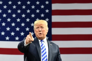Le président américain Donald Trump, lors d'un meeting politique à Charleston, en Virginie occidentale, le 21 août 2018 