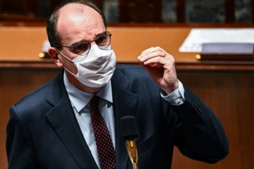 Le Premier ministre Jean Castex à l'Assemblée nationale, le 24 novembre 2020 à Paris