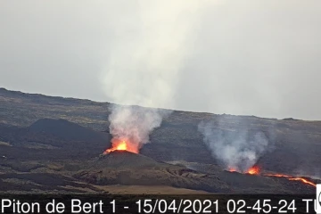 éruption piton de la fournaise 15 avril 2021