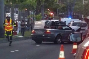Accident boulevard sud