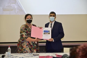  Frédérique Vidal en visite à l'université pour la signature du contrat d'établissement