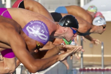 Deuxième journée du meeting de natation de l'océan Indien