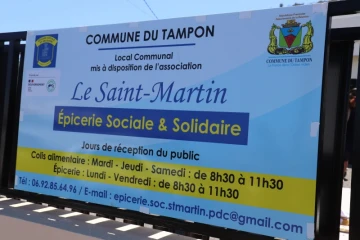 Plaine des Cafres : inauguration de l'épicerie sociale et solidaire