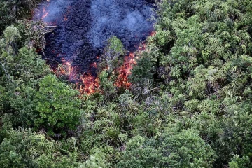 volcan, août 2019, quatrième éruption, 14 août 2019, Piton de la Fournaise