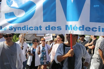 Manif des médecins 