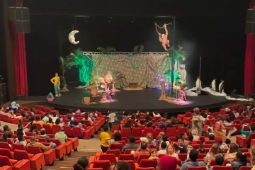 Le Département a organisé le spectacle “féérie et magie” au théâtre de champ-fleuris