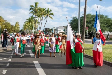 Fête de l'Indépendance Malgache sur la place des Cheminots