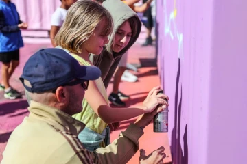 Saint-Denis : inauguration d'un espace d'art graffiti dans la ville 