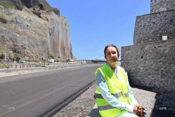 visite terrain huguette bello région nouvelle route du littoral nrl accropodes défaillants