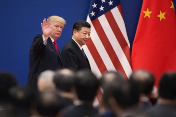 Le président américain Donald Trump et son homologue américain Xi Jinping à Pékin, le 9 novembre 2017