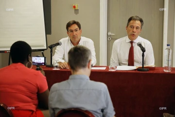 Conférence de presse rachat Vindémia par GBH