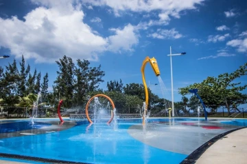 Le Port : réouverture des jeux d'eau le lundi 27 juillet