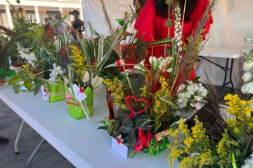 marché aux fleurs Saint-Paul