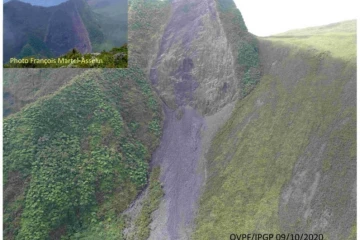 Volcan, Sainte-Rose, Eboulis, Eboulement, Séisme, Actualités de La Réunion, Piton de Crac