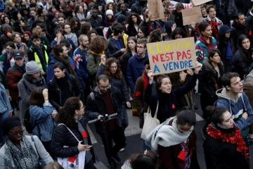 Manifestation de lycéens, le 6 décembre 2018 à Paris