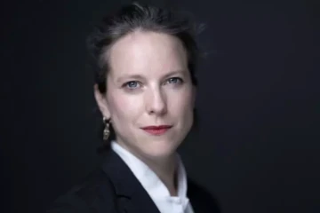 Lucie Castets à Paris, le 24 juillet 2024 ( AFP / JOEL SAGET )
