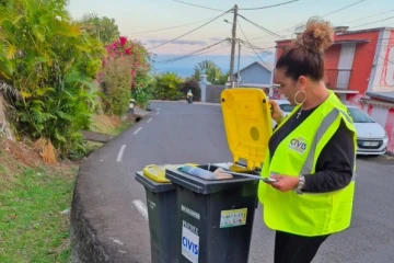 Les Avirons : 113 bacs jaunes contrôlés par la Civis