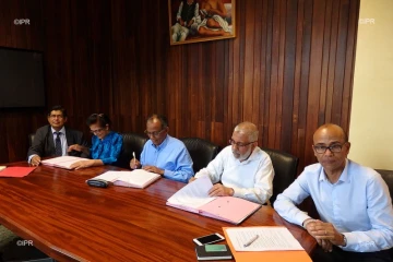 Signature de convention - Saint-Denis