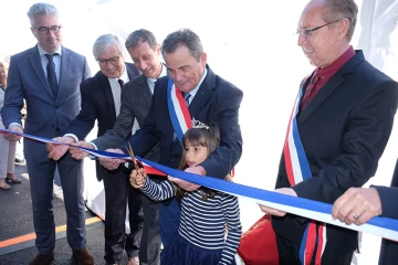 Inauguration de la station d'eau potable au Tévelave