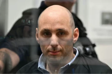 CCédric Jubillar dans la salle d'audience de la cour d'assises du Tarn, à l'ouverture d'une audience de son procès pour le meurtre de son épouse Delphine Jubillar, le 23 septembre 2025 à Albi ( AFP / Lionel BONAVENTURE )