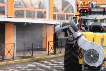 Saint-André renforce son dispositif de désinfection