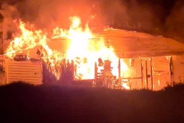 Incendie à Mafate 
