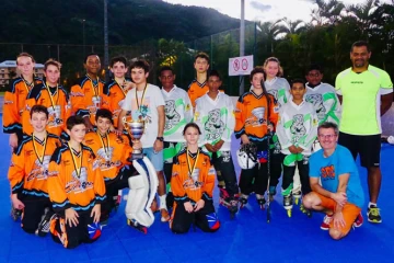 Roller-Hockey: les jeunes Cyclones de Saint-Paul sacrés Champions de la Réunion