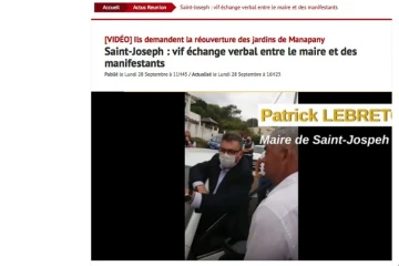Colère de Patrick Lebreton, soutien aux Ouïghours et gâteau volcan