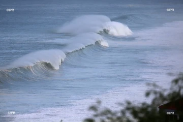 La houle se déchaîne sur le littoral jeudi 19 avril
