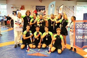 Championnat de France UNSS Lutte : Saint-Charles sacré double champion