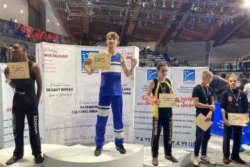 Djayan Treport Lafosse vice-cDjayan Treport Lafosse vice-champion de France jeunes hampion de France jeunes 