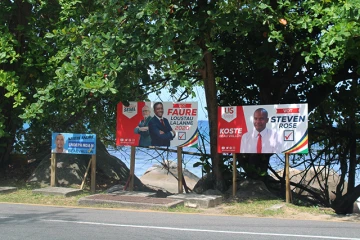 seychelles campagne électoral 