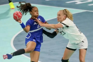 Estelle Nze Minko à Villeneuve-d'Ascq le 6 août 2024 