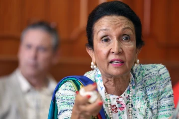 Huguette Bello, présidente du conseil régional
