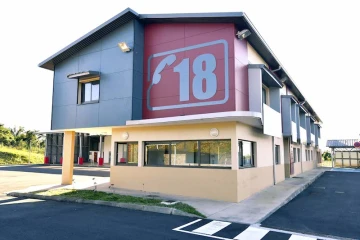 Inauguration de la caserne des pompiers de Saint-André