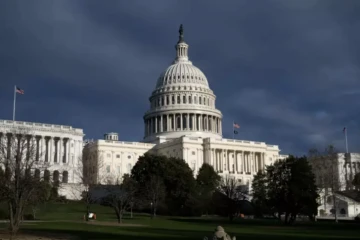 Le Capitole, siège du Congrès américain, le 7 mars 2024 à Washington ( AFP / SAUL LOEB )