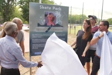 Inauguration du skate park
